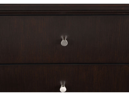 Navarro - 6 Drawer Dresser With Mirror - Brown