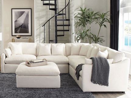 Hobson - Square Upholstered Comfort - Ivory