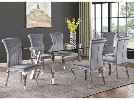 Elegant Upholstered Side Chairs (Set of 4)