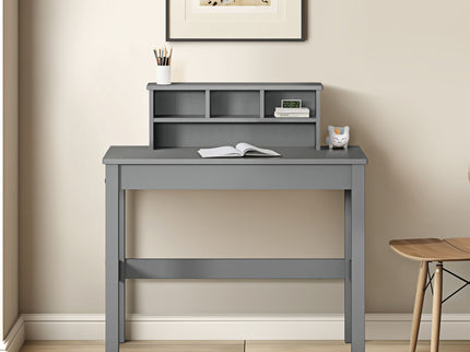 Logan - Writing Desk - Gray