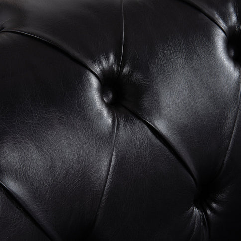 Square Arm Removable Cushion 3 Seater Sofa