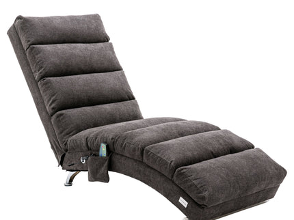 Massage Chaise Lounge Indoor With Remote Control, Ergonomic Electric Massage Lounger