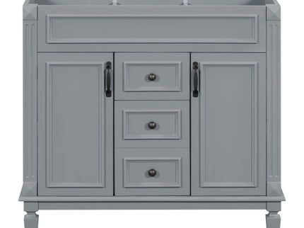 Bathroom Vanity Cabinet With 2 Soft Closing Doors And 2 Drawers