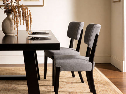 Contemporary Armless Dining Chairs (Set of 2)
