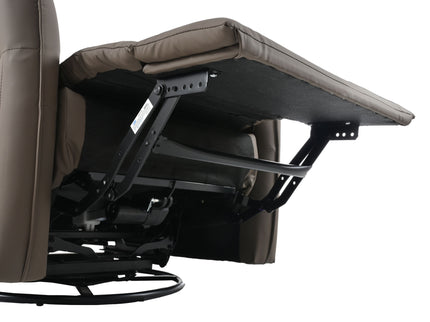 29.92" 270 Power Swivel Rocker Recliner Chair, Electric Glider Reclining Sofa With USB Ports, Power Swivel Glider, Rocking Chair Nursery Recliners For Living Room Bedroom