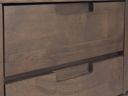Banting - Wide TV Stand - Walnut Brown