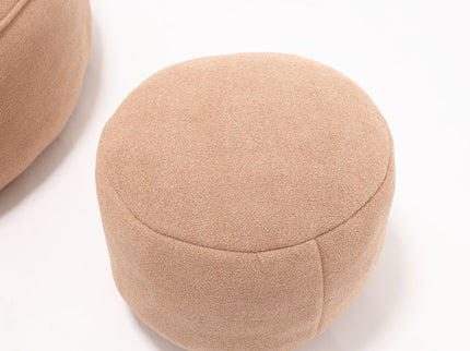Bedding Bean Bag Sofa Chair High Pressure Foam With Footrest