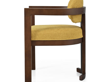 Stylish Indoor Upholstered Wood Dining Chair (Set of 2)