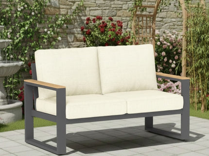 All-Weather Loveseat Sofa With Thick Cushions