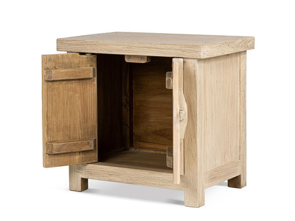 Rowan - 2 Door Cabinet - Light Natural Brown