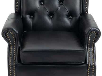Modern Accent Armchair With Sturdy Wood Legs