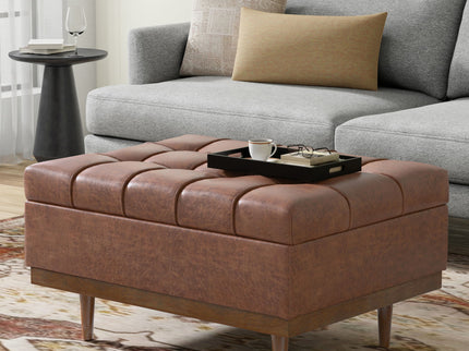 Mariah - Upholstered Lift Top Table Storage Ottoman