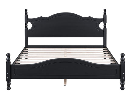 Platform Bed Frame With Slat Support