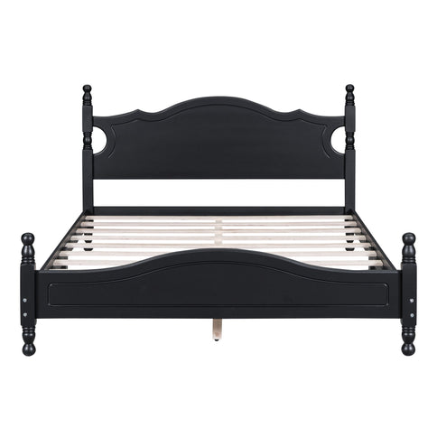 Platform Bed Frame With Slat Support