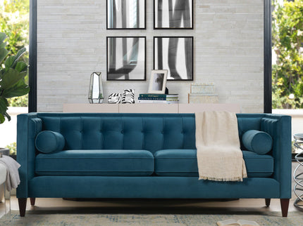 Jack - Modern Tuxedo Tufted Sofa