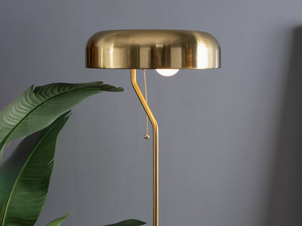 Spectra - Tall Corner Floor Lamp For Living Room - Gold