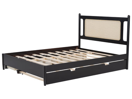 Platform Bed With 2 Big Drawers & Trundle