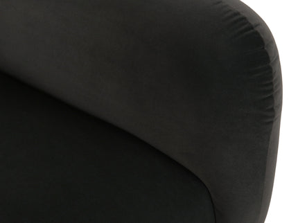 Sway - Upholstered Loveseat With Wood Legs And Round Arms