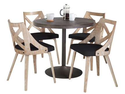 Dakota Charlotte - 5 Piece Contemporary Dining Set
