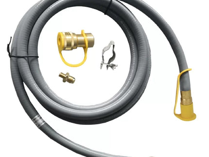 Fire Pit Gas Conversion Kit - Gray