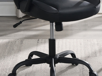Gaming And Office Chair With Padded Arms, Adjustable Height