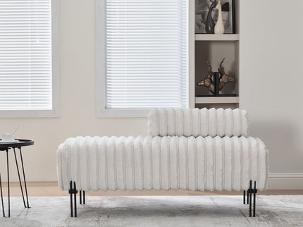 Mini Loveseat With Adjustable Backrest