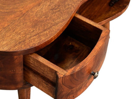 Wave Coffee Table With 1 Drawer