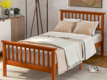 Platform Bed With Headboard And Footboard