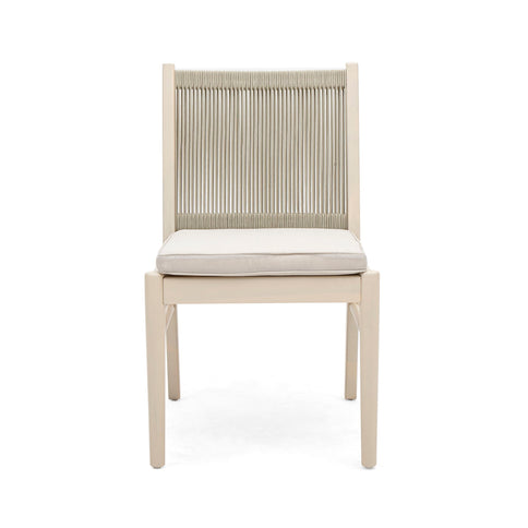 Cordoba - Dining Chair (Set of 2) Comfortable Armless Chairs - Beige