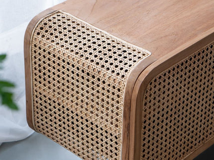 Teak Cabinet - Natural Wood / Brown