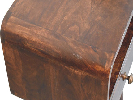 Mini Curve Open Bedside Nightstand