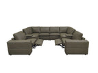 Dark Green / U-Shaped Sectional / 128