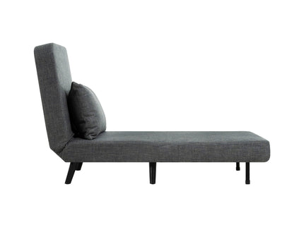 3 In 1 Foldable Chaise Lounge With Adjustable Backrest