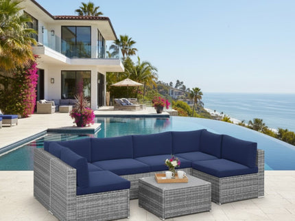 Modern Patio Set With Coffee Table
