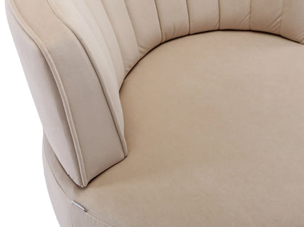 360 Degree Swivel Cuddle Barrel Accent Sofa Chair