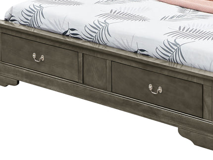 Upholstered Panel Sleigh Bed Design