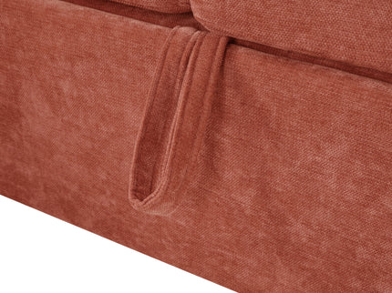 Modern L Shaped Sectional Sofa Bed With Hidden Storage Upholstery