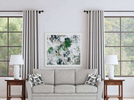 Mingle ] Upholstered Sofa - Light Gray