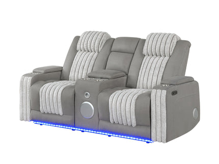 Duran - Power Reclining Loveseat With Power Headrest