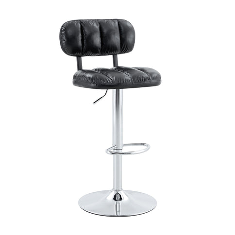 Adjustable Height Bar Stools With Footrest For Kitchen Island (Set of 2)