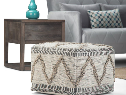 Sweeney - Upholstered Square Pouf