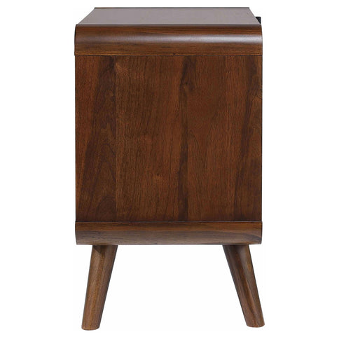 2 Drawer Nightstand - Walnut