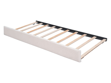 Upholstered Platform Bed With Trundle