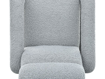 Push Back Recliner Armchair Upholstered Recliner Chair Single Sofa With Adjustable Backrest