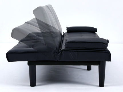 Sofa Bed With Foldable Design And Cup Holder
