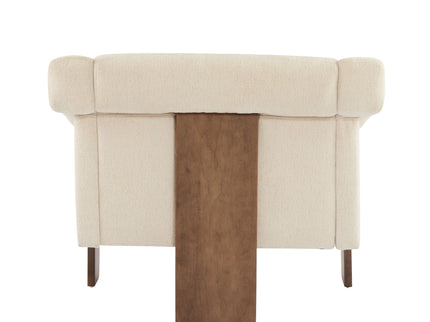 Sierra - Vintage Modern Accent Chair With Deep Cushions And Wide Armrests