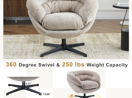 Modern Office Chair With 360 Degree Swivel