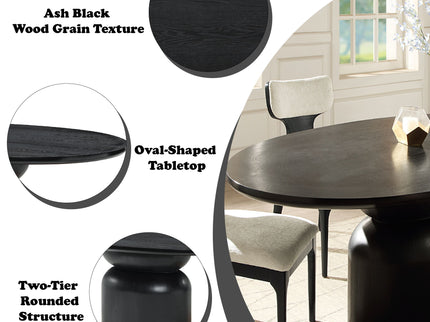 Marioly - Dining Table - Black