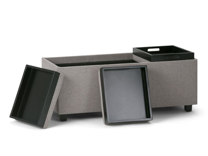 Avalon - Upholstered Storage Ottoman