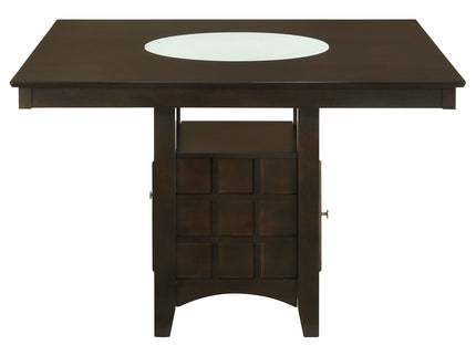 Gianna - 5 Piece Counter Height Dining Set - Cappuccino